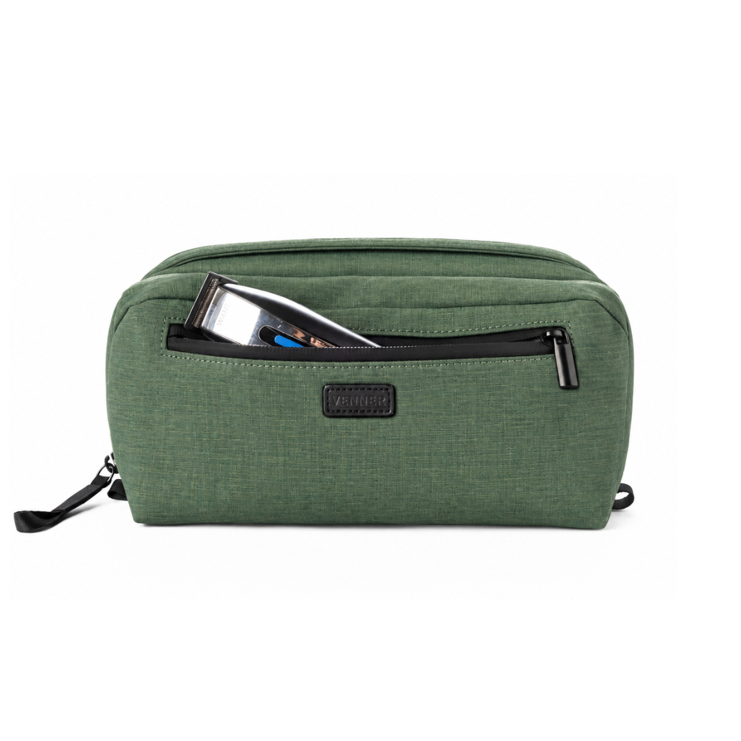 Neceser de viaje Venner verde alpino cerrado #Color_Alpine Green