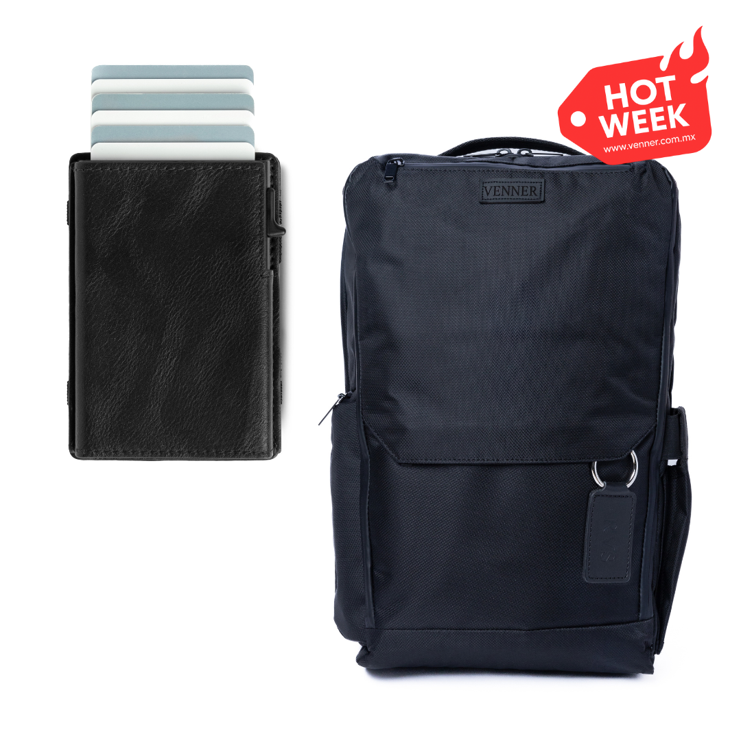Backpack + Venner Wallet