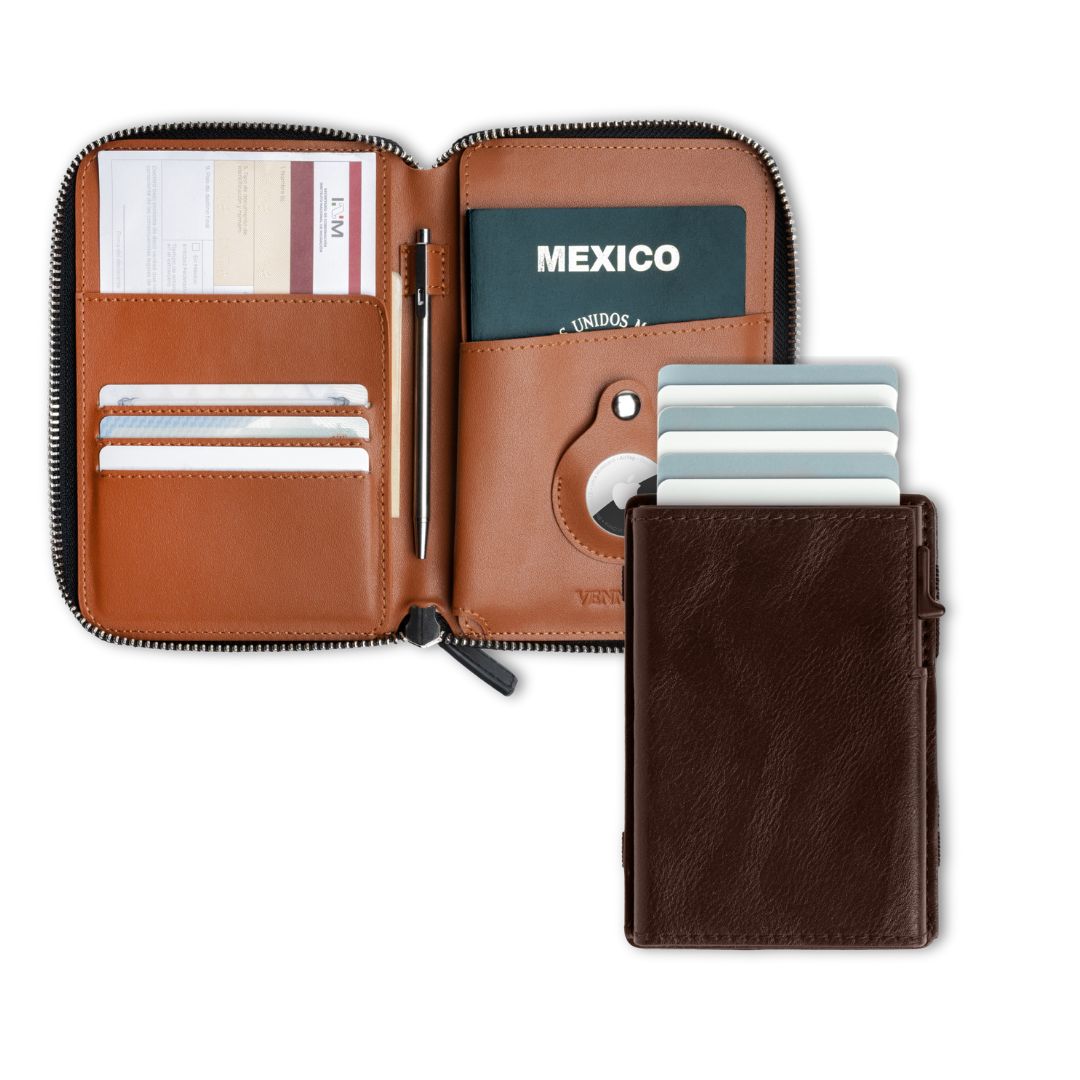 Passport Holder + Venner Wallet