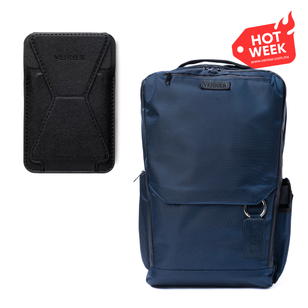 Backpack + MagStand Wallet