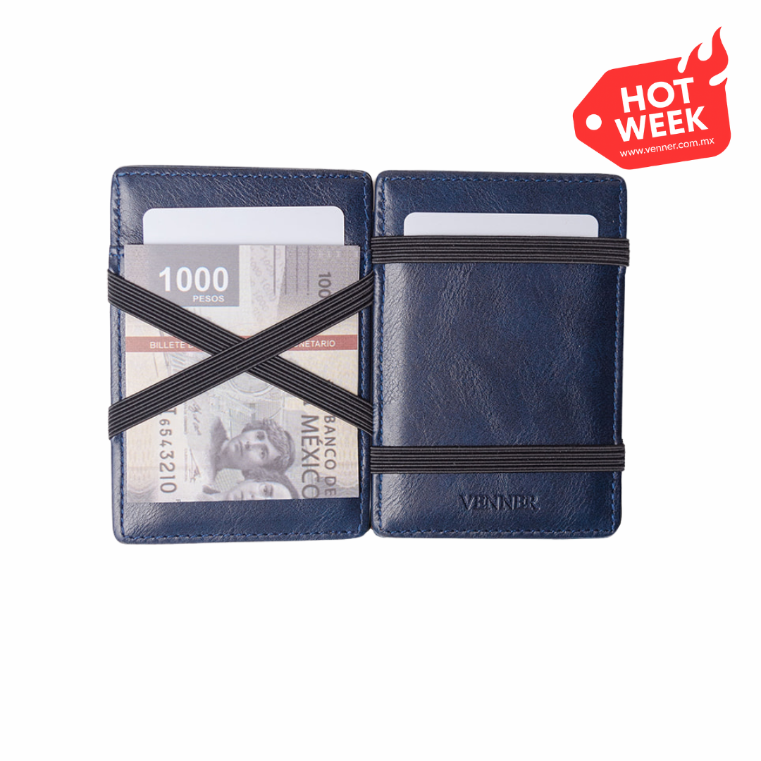 Venner Wallet - Navy Blue